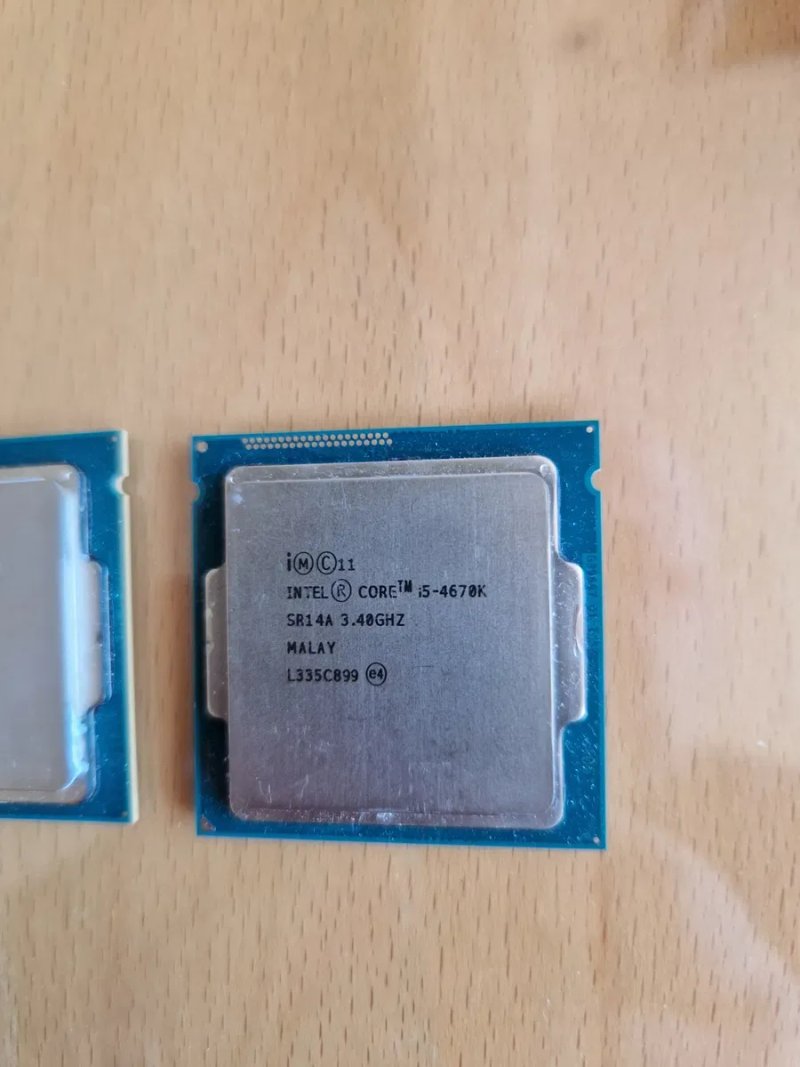 Intel i5-4670K 3.4-3.8Ghz Процесор 4ядра  s1150 Стан гарний — фото 3