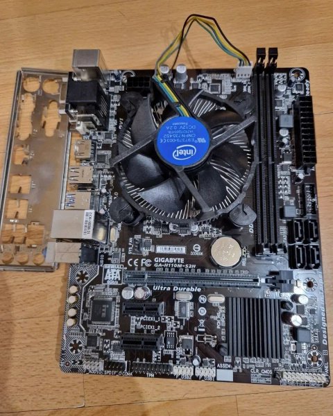 Intel i5-6400 2.7-3.3Ghz/охлад/ Материнка H110 Бистрий комплект для ПК