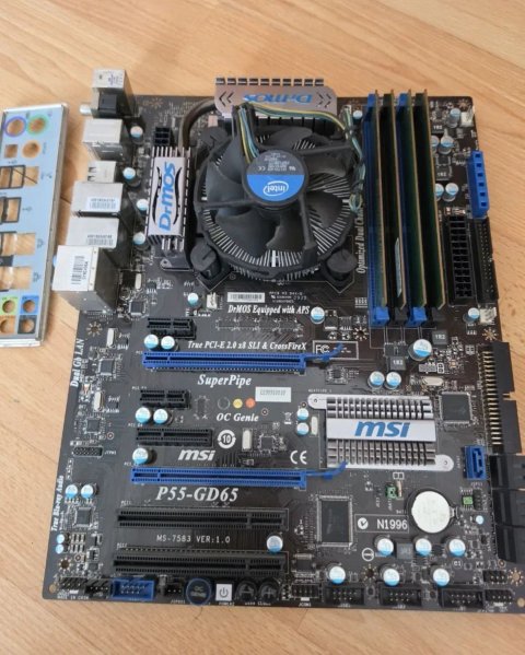 Intel i7-860 3.46Ghz/16gb память/материнка Комплект 4ядра 8потоків для ПК