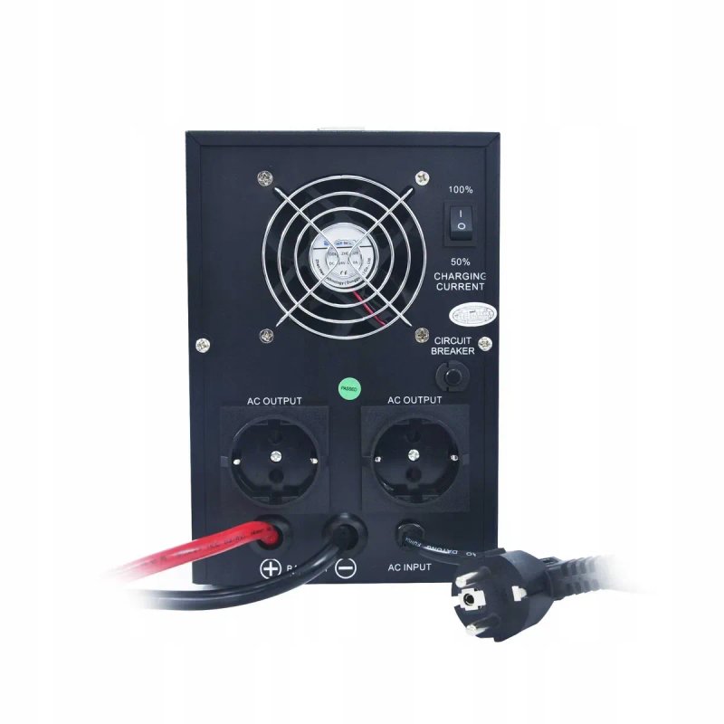 Інвертор B2C polska 1000W + Гелевий акумулятор Bluebox 100Ah. Комплект безперебійного живлення. Инвертор и аккумулятор GEL. — фото 4