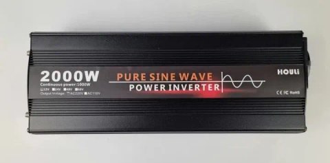 Инвертор HOULI Pure Sine Wave 12-220V 1000/2000W