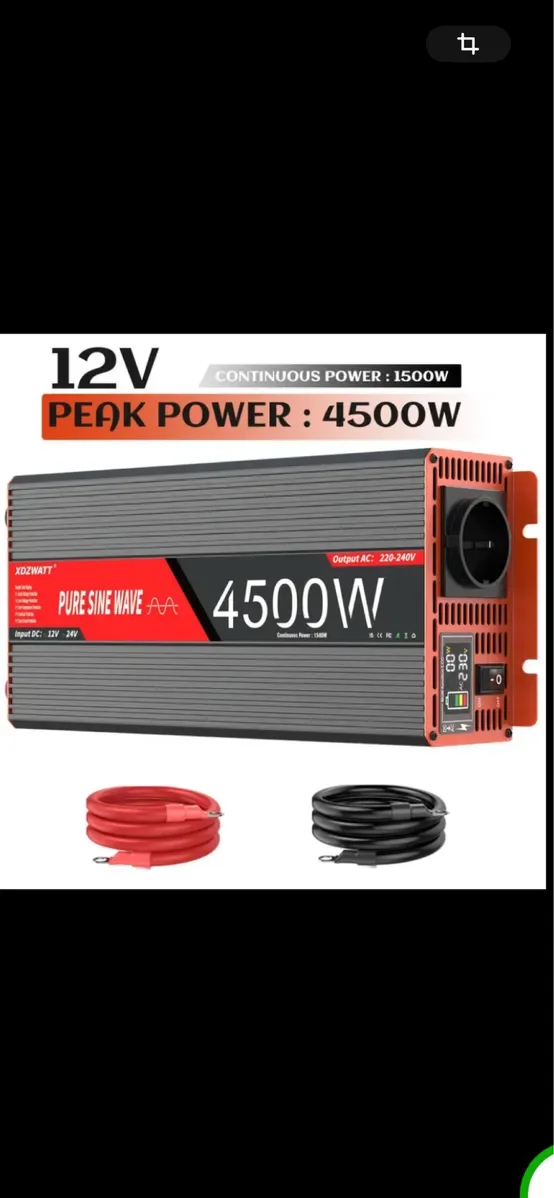 Інвертор ( інвентор ) 4500w. Чистий синус. Доставка — фото 2