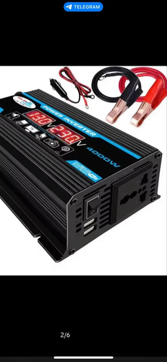 Інвертор ( інвентор ) 4500w. Чистий синус. Доставка — фото 6