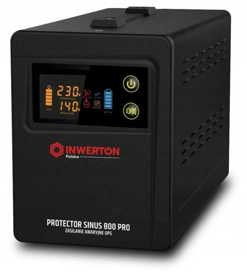 Інвертор INWERTON polska 800W ДЖБ ИБП Инвертор для котла Безперебойник — фото 7