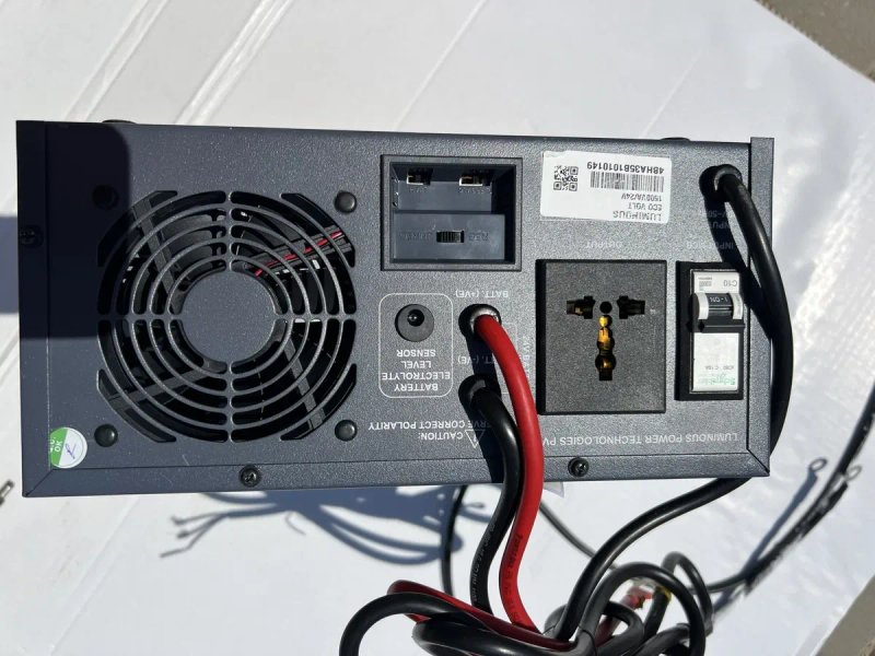 Инвертор Luminous eco volt 1500VA/24V 1200W — фото 4