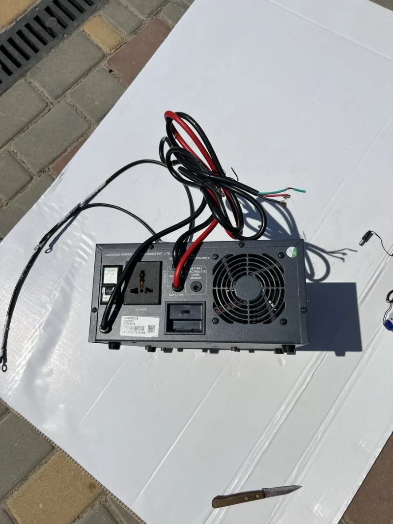 Инвертор Luminous eco volt 1500VA/24V 1200W — фото 5