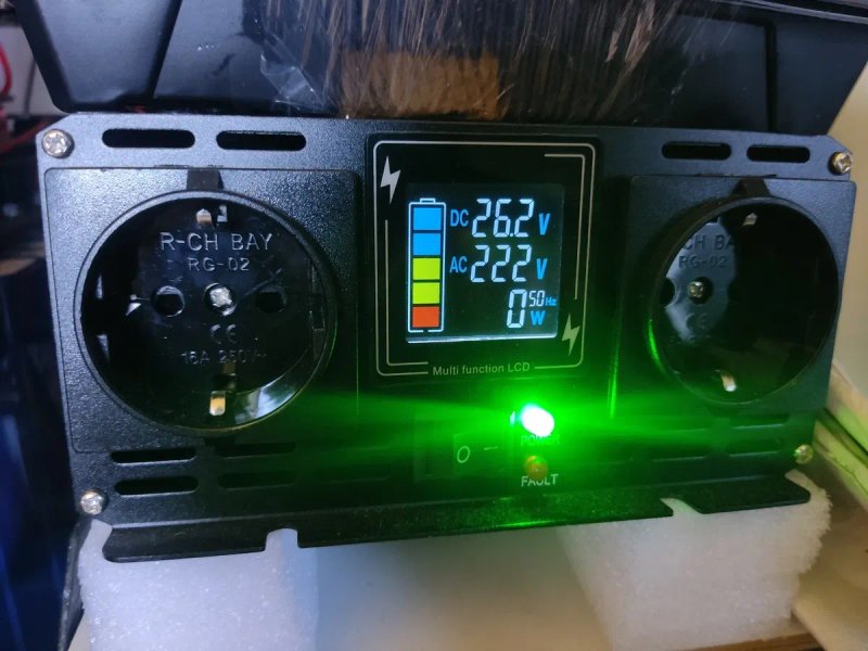 Інвертор на 24v, перетворювач 24/220потужністю  5кВт 24v — фото 3