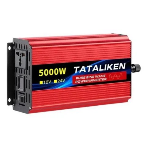 Инвертор напряжения TATALIKEN 5000W 12v220v Black Red