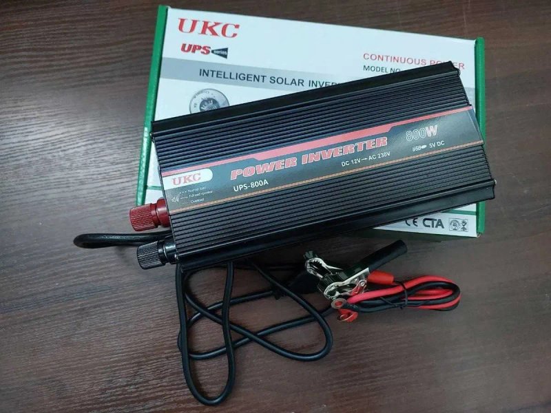 Инвертор Преобразователь Інвертор UKC 800W с Зарядкой UPS 12V 220V — фото 5