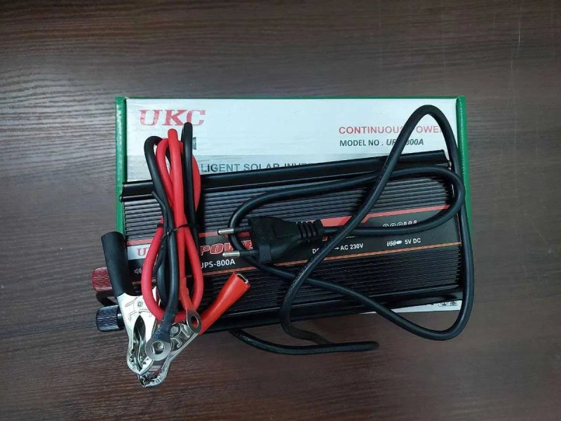 Инвертор Преобразователь Інвертор UKC 800W с Зарядкой UPS 12V 220V — фото 6