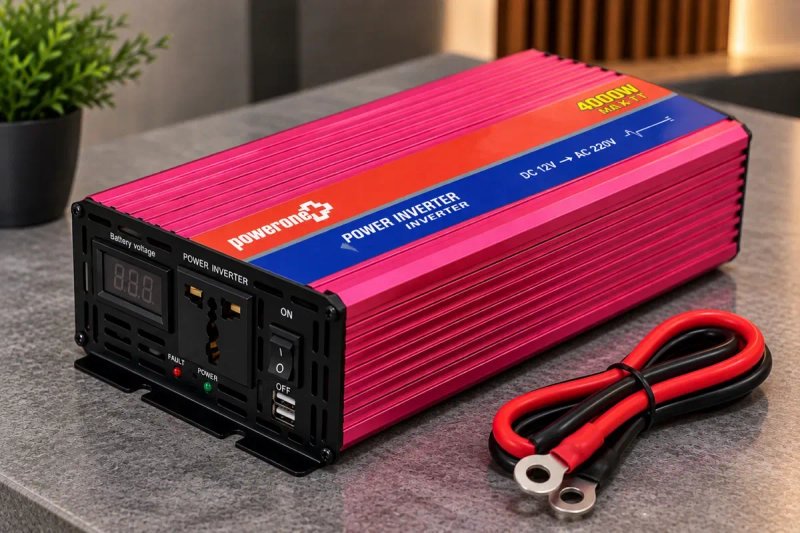 Инвертор/ преобразователь тока, 12v-220v 4000 с ПЛАВНЫМ ПУСКОМ. Дешево — фото 4