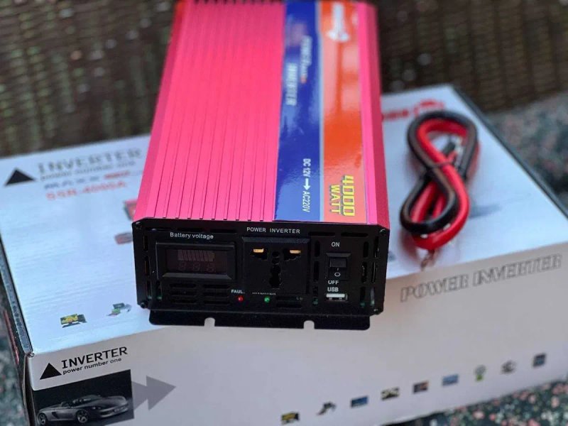 Инвертор/ преобразователь тока, 12v-220v 4000 с ПЛАВНЫМ ПУСКОМ. Дешево — фото 8
