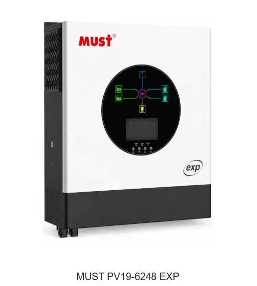 Інвертор сонячний гібридний з чистою синусоїдою MUST PV19-6248 EXP, Wi-Fi, 48V, 6200W — фото 2