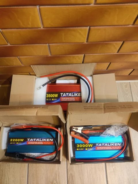 Інвертор Tataliken 3000W  чиста синусоїда 12в- 220в