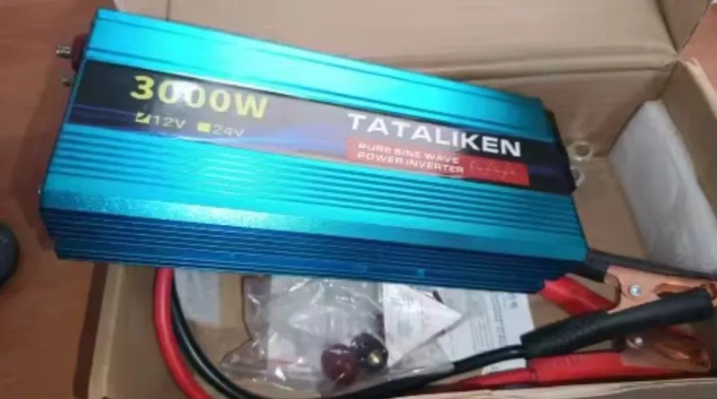Інвертор Tataliken 3000W  чиста синусоїда 12в- 220в — фото 5