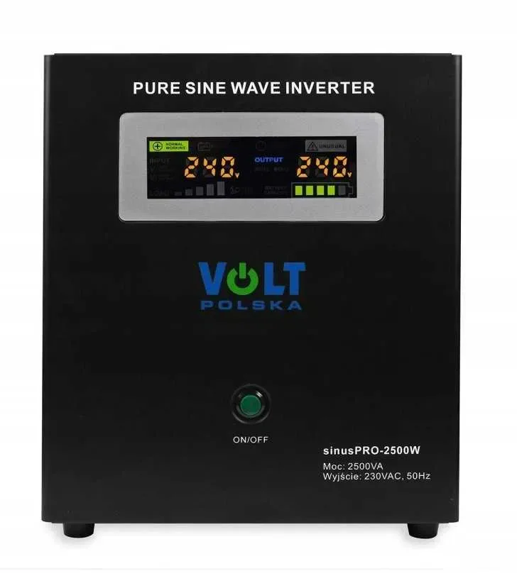 Інвертор Volt Polska 2500W 24V ДЖБ ИБП Чистий синус. Беcперебойник. Инвертор — фото 7