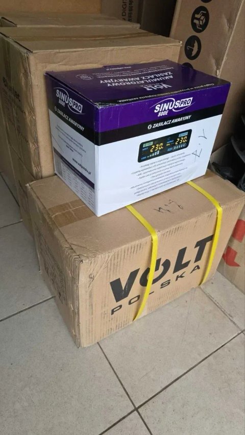 Інвертор Volt Polska 800W + Акумулятор AGM 100Ah Volt Polska. Комплект 2в1 ДЖБ ИБП Безперебойник
