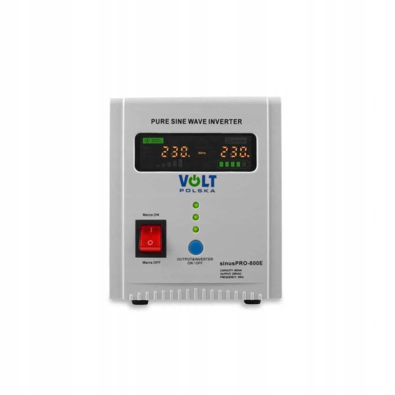 Інвертор Volt Polska 800W ДЖБ ИБП. Чистий синус. Безперебойник. Инвертор Для котла — фото 5