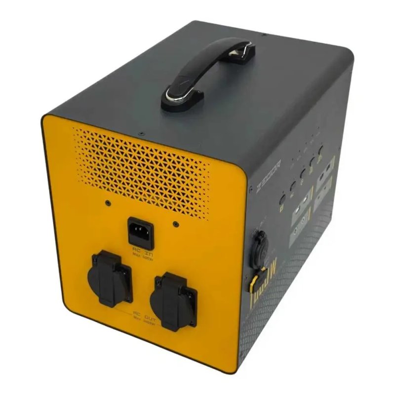 Инверторная аккумуляторная зарядная станция Zegor YC1100 (1000 Вт, Пиковая мощность 2400 Вт, Чистая синусоида) для холодильника, ноутбука и всего дома — фото 6