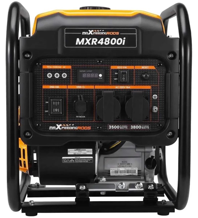 Інверторний генератор 1-8 кВт MaXpeedingRods MXR Бензиновий генератор ГазоБензиновий — фото 4