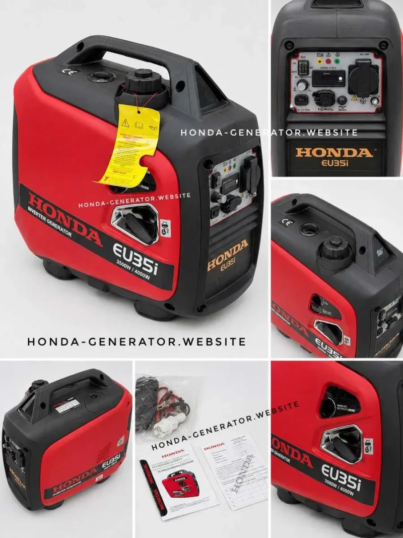 Інверторний генератор Honda EU35i (3.5-4 кВт) 4кВт інвертор економічний бензогененатор електростанція 3.5квт — фото 8