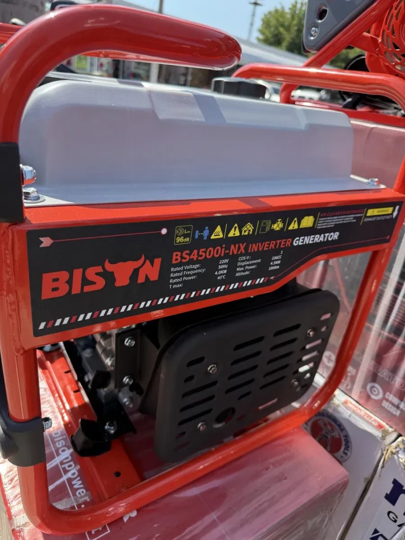 Инверторный генератор BISON LTT газ/бензин 4.5 кВт бесплатная доставка — фото 2