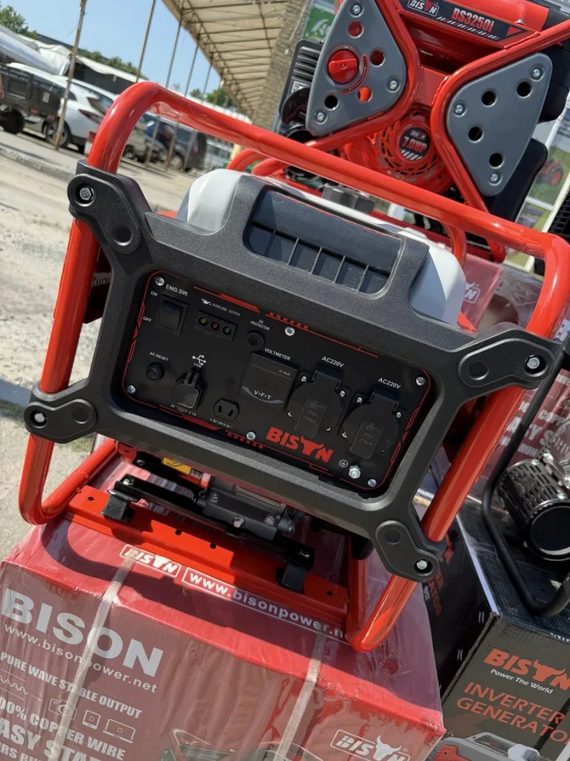 Инверторный генератор BISON LTT газ/бензин 4.5 кВт бесплатная доставка — фото 3