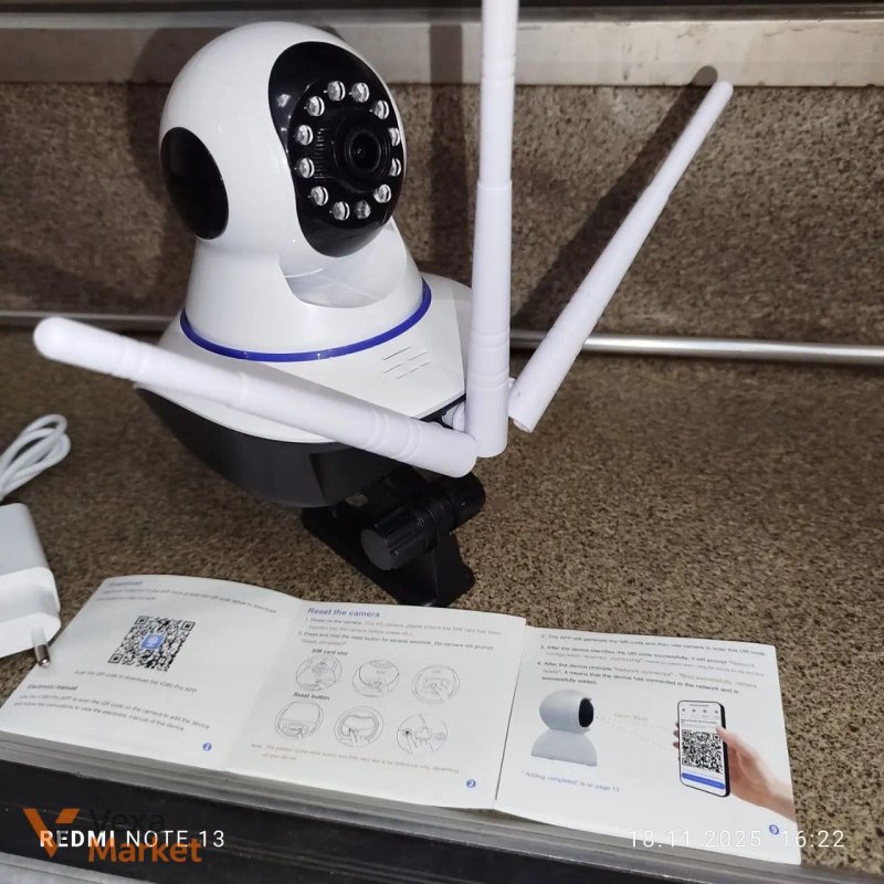 IP камера з Wi-Fi та поворотним механізмом 720p — фото 3