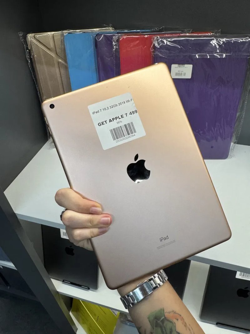 iPad 7 10.2 32GB Wi-Fi АКБ 96% + ЧОХОЛ В ПОДАРУНОК - Магазин - ГАРАНТІЯ — фото 3