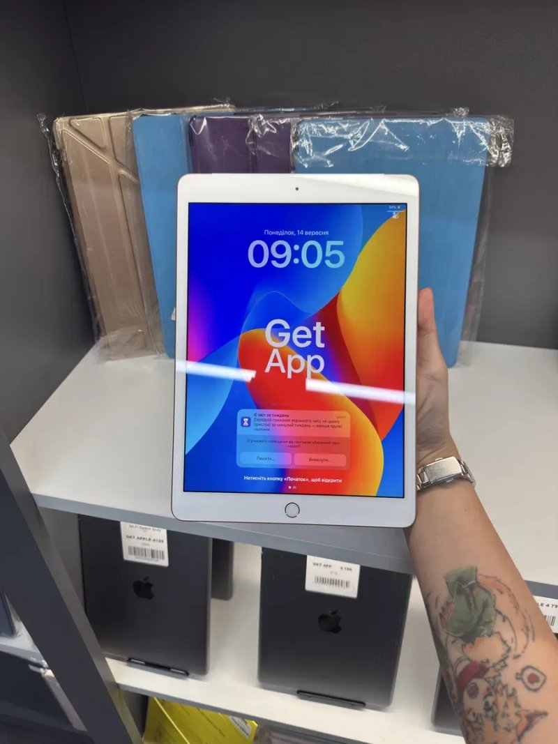 iPad 7 10.2 32GB Wi-Fi + LTE АКБ 90% ЧОХОЛ В ПОДАРУНОК- Магазин - ГАРАНТІЯ — фото 2