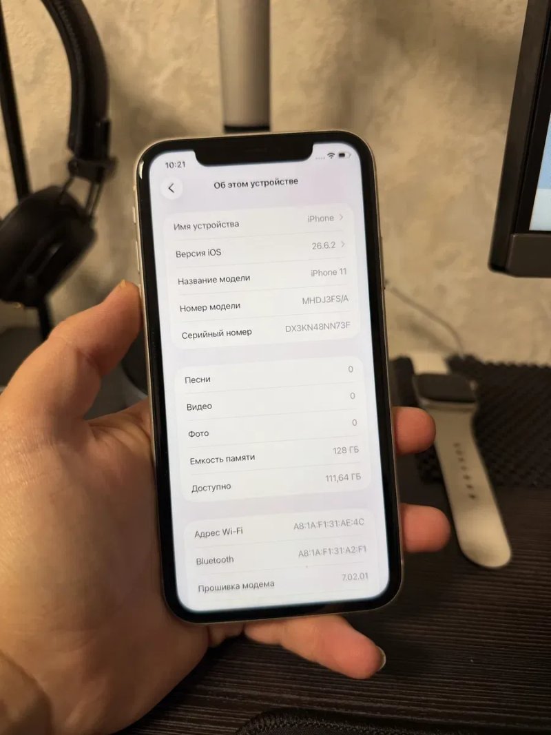 iPhone 11 128Gb | Идеал | АКБ 80% | Без ремонтов | Гарантия | Айфон — фото 6