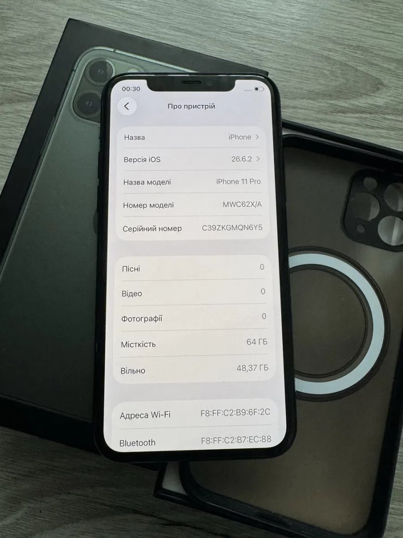 iPhone 11Pro чудовий стан , батарея 100% — фото 7