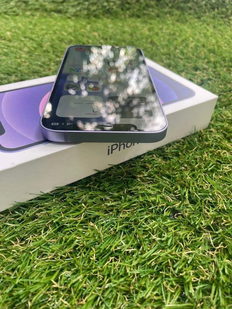 iPhone 12 64GB Purple Ідеальний стан\ Без ремонтів\ Neverlock — фото 3