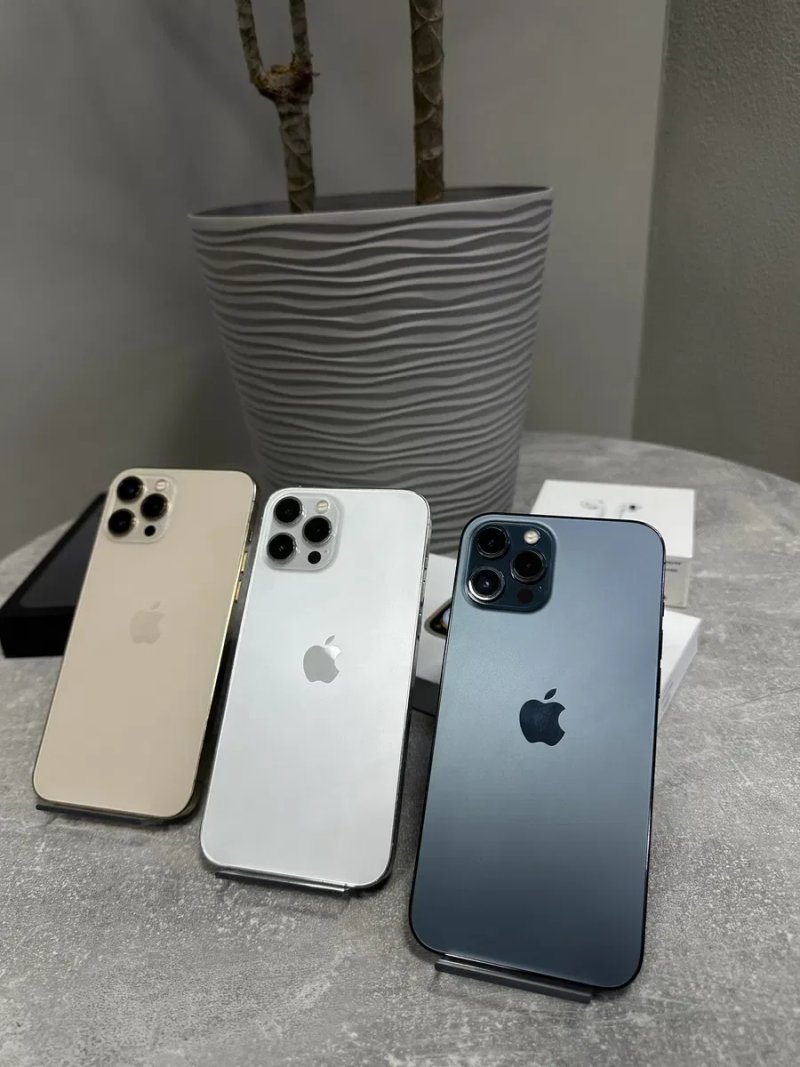 iPhone 12 pro max 128 /256 Gold Гарантія Магазин Iphone Телефони — фото 2