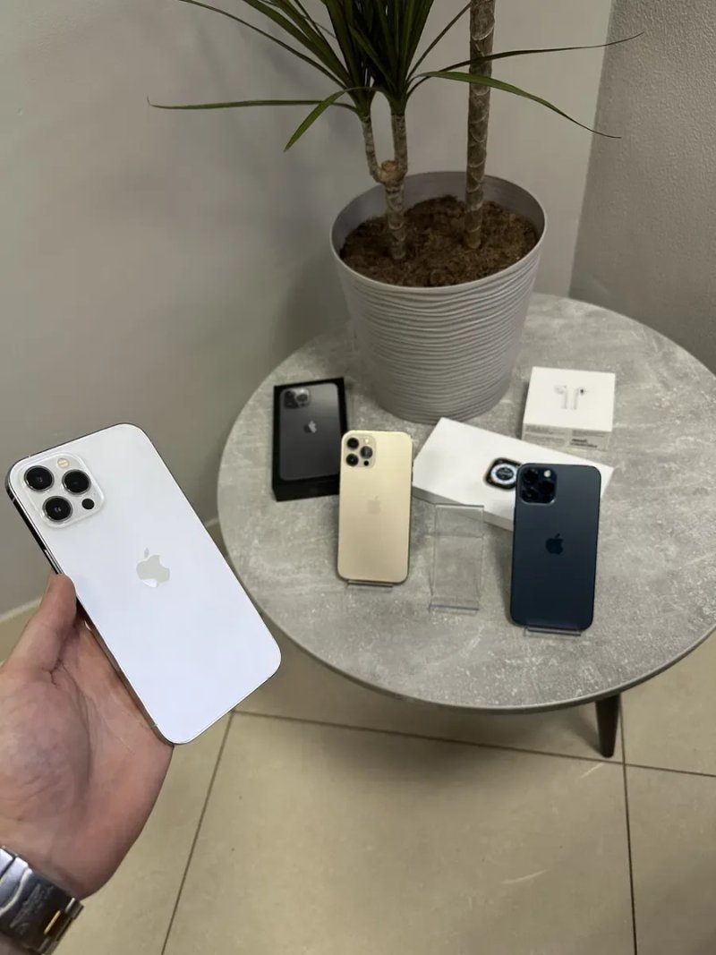 iPhone 12 pro max 128 /256 Gold Гарантія Магазин Iphone Телефони — фото 4