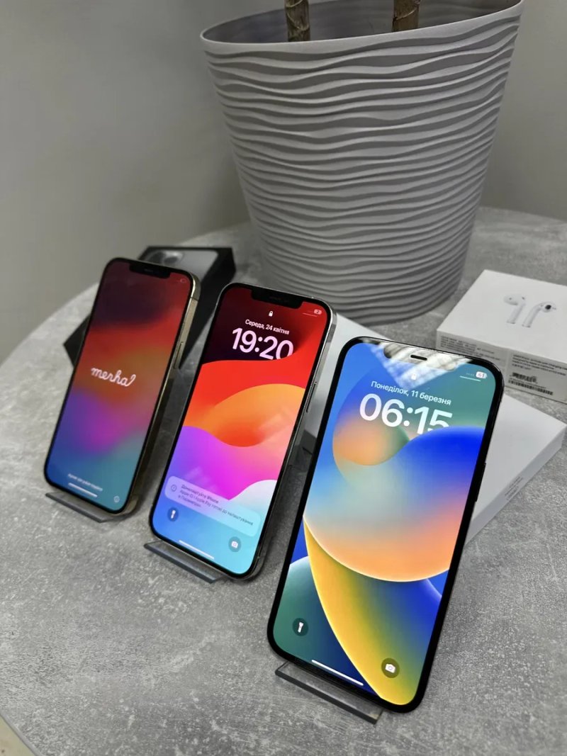 iPhone 12 pro max 128 /256 Gold Гарантія Магазин Iphone Телефони — фото 7