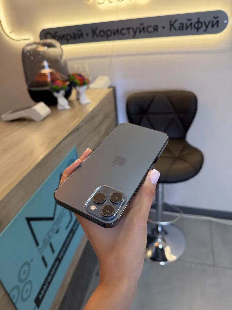 Iphone 12 Pro Max 128 Gb Pacific Blue 100% Акб Розстрочка Обмін Магазин — фото 4