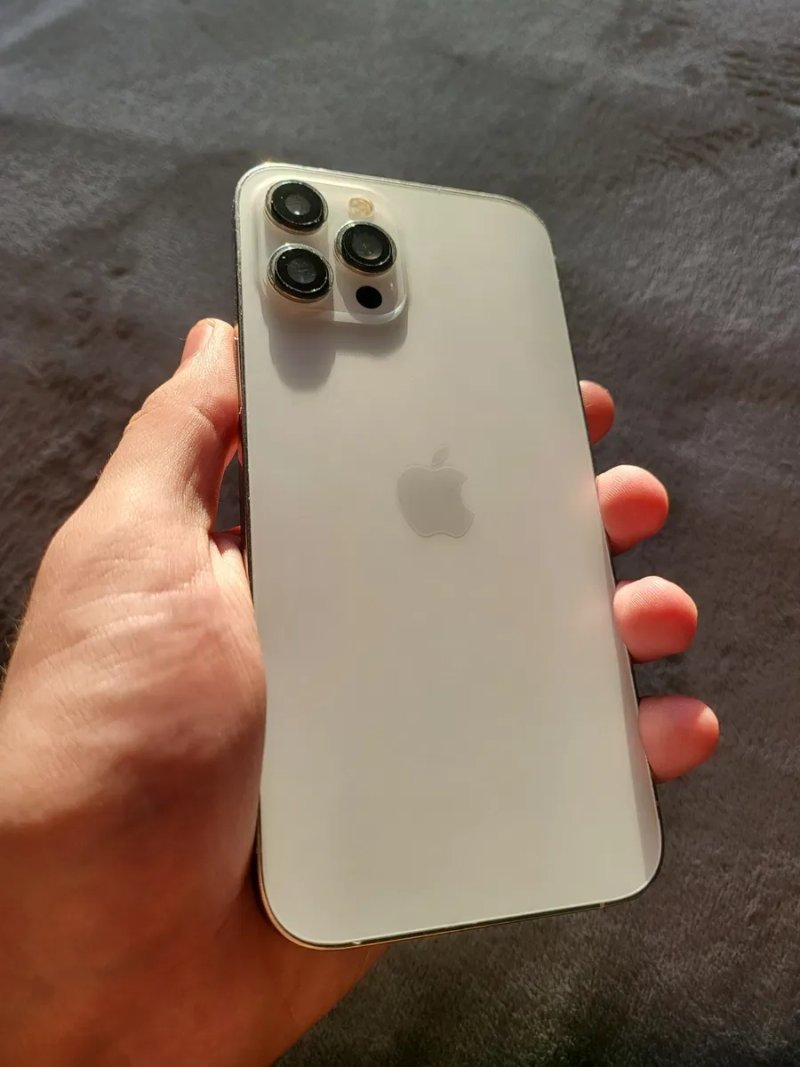 Iphone 12 Pro Max Silver 128gb 100% акб — фото 3