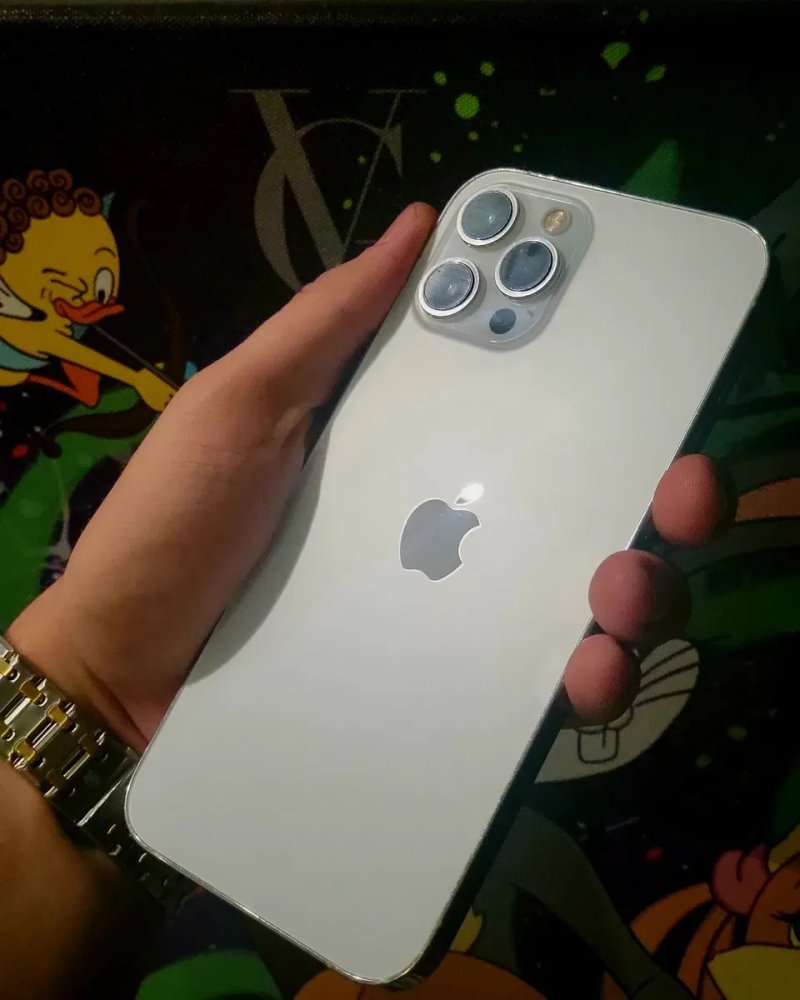 Iphone 12 Pro Max Silver 128gb 100% акб — фото 3