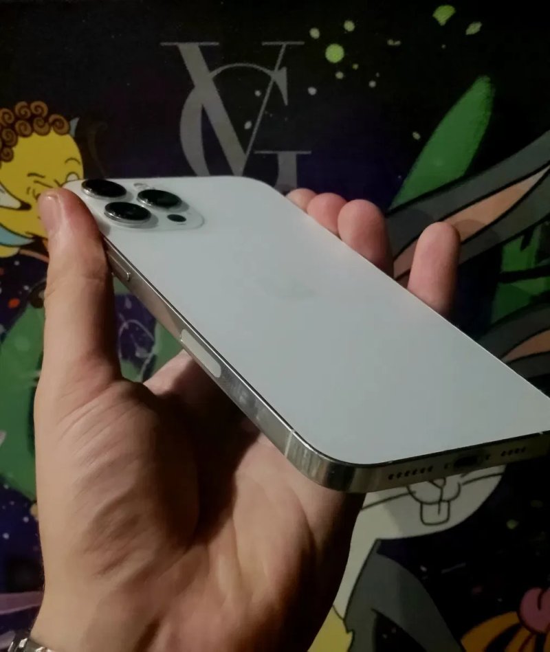 Iphone 12 Pro Max Silver 128gb 100% акб — фото 5