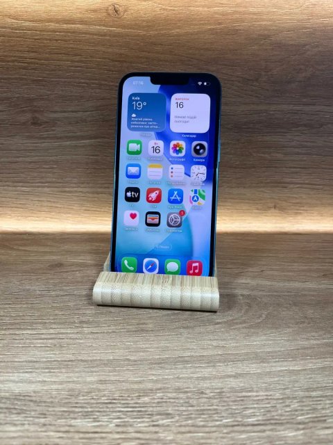 iPhone 13 128 Blue !! АКБ: 100% !! №: 6124 !! СТАН ГАРНИЙ !!! З США !! Айфон купити оригінал !!