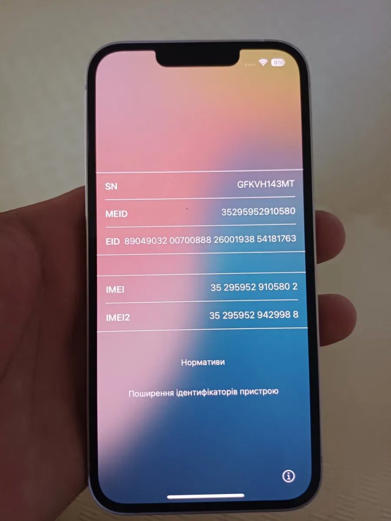 iPhone 13 128GB Pink — на запчастини — фото 2