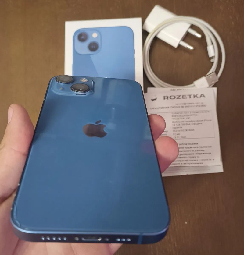 Iphone 13 Blue Neverlock — фото 8