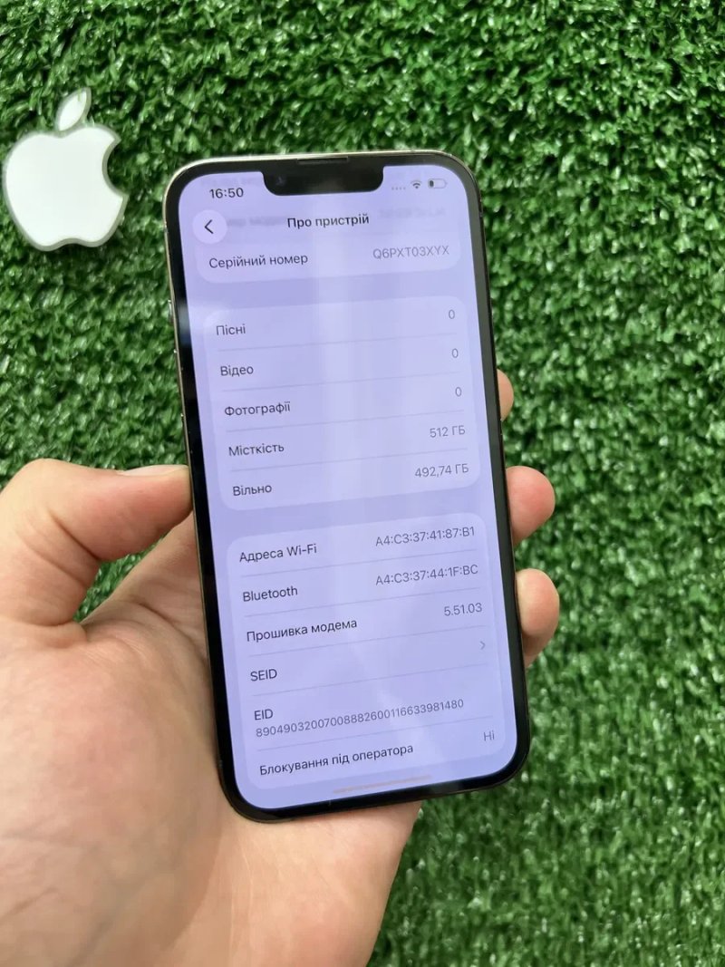 iPhone 13 Pro 512gb Alpine Green Neverlock Чудовий стан / АКБ 100%! — фото 7