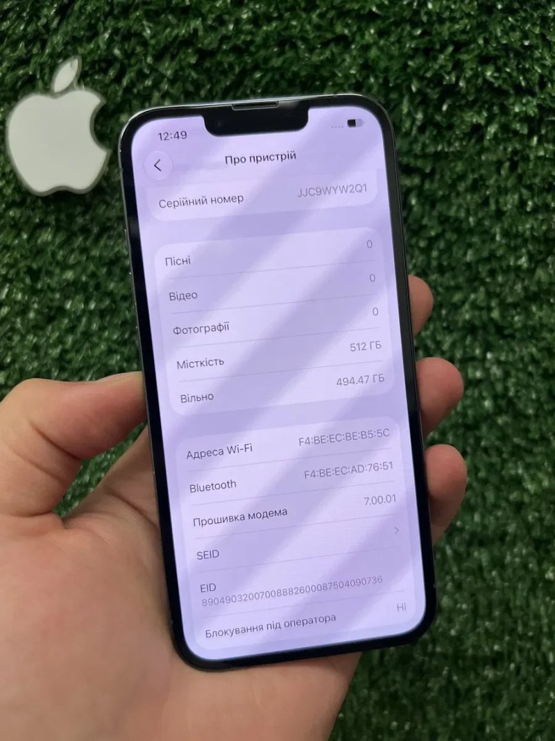 iPhone 13 Pro 512gb Sierra Blue Neverlock у Відмінному стані / АКБ 100%! — фото 7