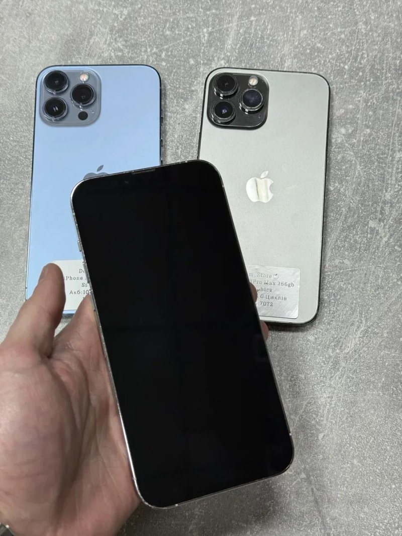 iPhone 13 Pro Max 128/256gb Neverlock Гарантія Магазин Iphone Телефони — фото 6