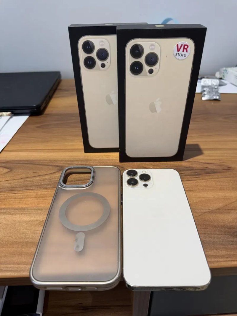 Iphone 13 pro max 256 gb gold ідеальний стан. Офіційний телефон з документами і повним комплектом. — фото 4