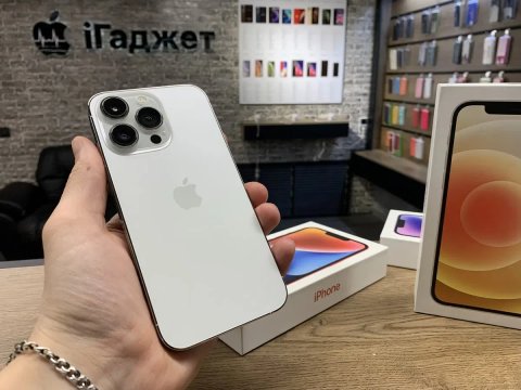 iPhone 13 Pro Max 256 (Silver) Neverlock. Магазин. Кредит. Гарантія