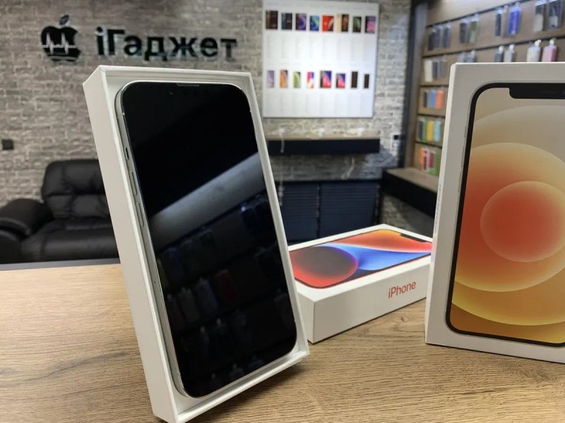 iPhone 13 Pro Max 256 (Silver) Neverlock. Магазин. Кредит. Гарантія — фото 2
