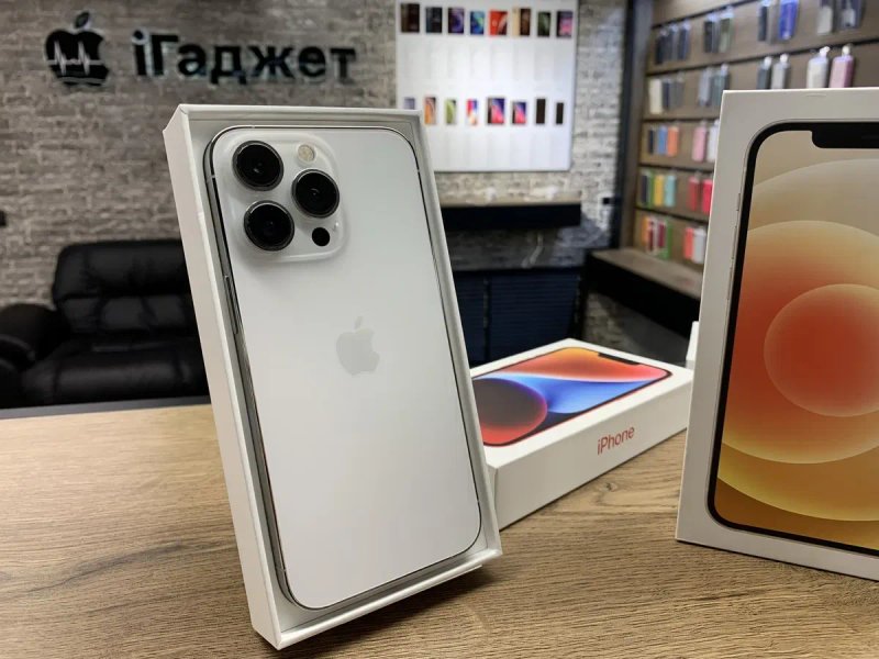 iPhone 13 Pro Max 256 (Silver) Neverlock. Магазин. Кредит. Гарантія — фото 3